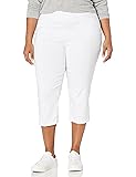 Briggs New York Womens Plus-Size Pull On Capri