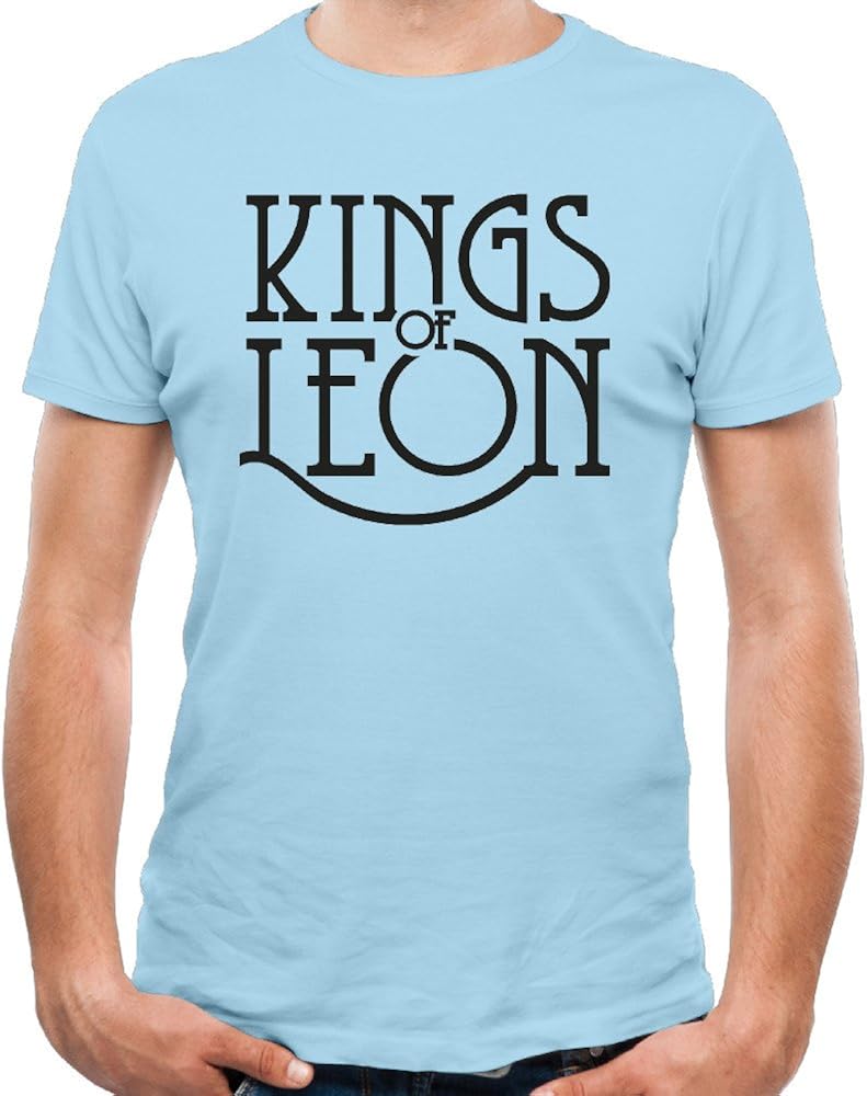 Mens Music Kings of Leon Logo Cotton TShirts Tee Clothing