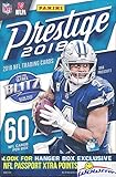 2018 Panini Prestige NFL Football HUGE Factory Sealed HANGER Box with 64 Cards & EXCLUSIVE PARALLELS! Look for Rookies & Autoâ€™s of Baker Mayfield, Josh Allen, Saquon Barkley & Many More! WOWZZER!
