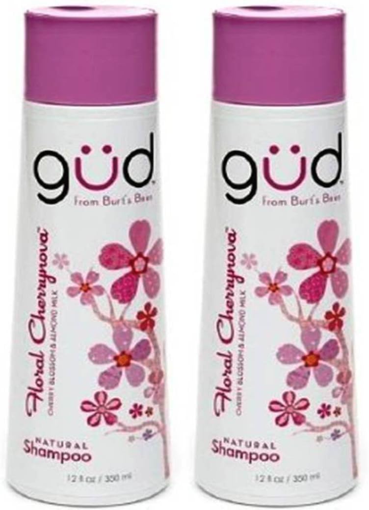 Gud Floral Cherrynova Natural Nourishing Shampoo -- 12 fl oz from Gud (Pack of 2)