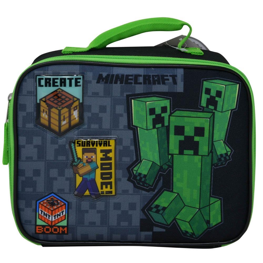 Photo 1 of Bioworld Minecraft Rectangle Lunch Bag
