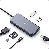 Anker USB C Hub, 7-in-1 USB C Adapter, with 4K HDMI, 60W Power Delivery, 1Gbps Ethernet, 2 3.0 Ports, SD and microSD Card Readers, for MacBook Pro and Other Laptops