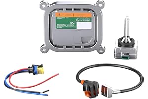 Alikali Xenon HID Headlight Ballast w/Igniter & D3S Bulb fit for Mustang Edge Escape Explorer F150 Flex Taurus 2010-2019 Xenon Headlight Ballast Module Control Unit 8A5Z-13C170-A 7L7Z-13N021-A