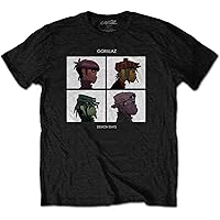 Amazon.com: Gorillaz Shirt Mens Demon Days Band Logo T Shirt