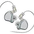 ARTTI R6 in Ear Monitor Earphone HiFi Wired Earbuds with Mic Gaming IEM Headphones with 2 Pin Detachable Cable for Musicians DJ Singer Audiophile (3.5mm)