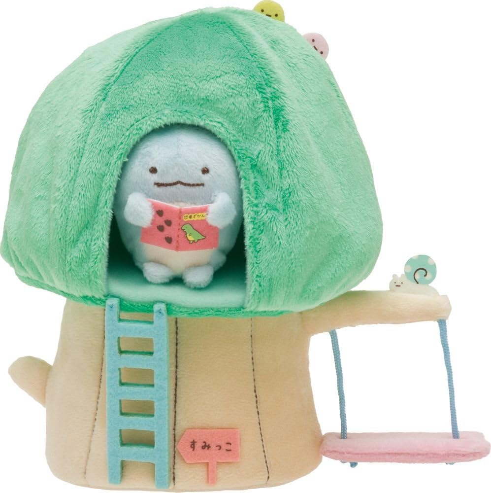 San-x Sumikko Gurashi Reading a Book in Tree House Japan Import