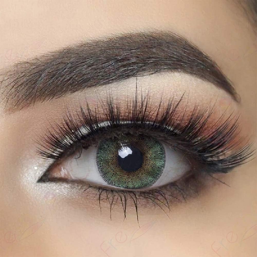 Lentilles De Contact Couleur Sans Correction - Effet Super Naturel 2 Et 3 Tons, Taille Standard - Neuf