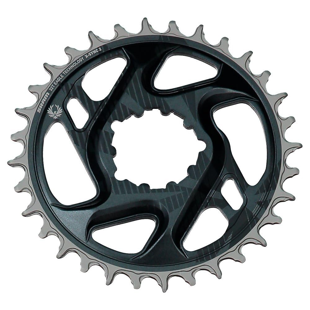Sram X-SYNC2 Eagle MDF 6 mm Offset 32D Grey LU, Adults Unisex, Multicoloured (Multicoloured), One Size