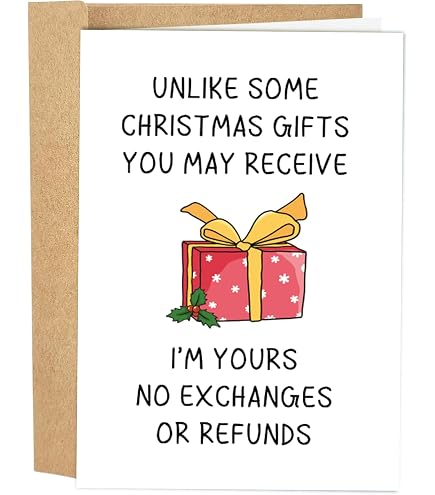 American Greetings Weihnachtskarte Für Ehemann – Mit Goldfarbenen Akzenten, Inkl. Umschlag