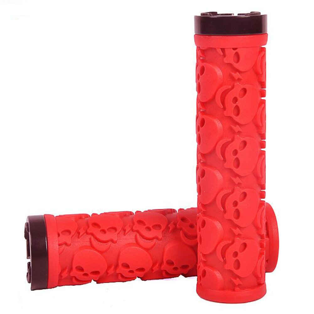 See Bello Bike Handlebar Grips Bicycle Grip Handle Bar End Holding Locking Grips Mountain Folding Bike