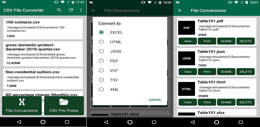 Csv File Converter Amazon Co Jp Appstore For Android