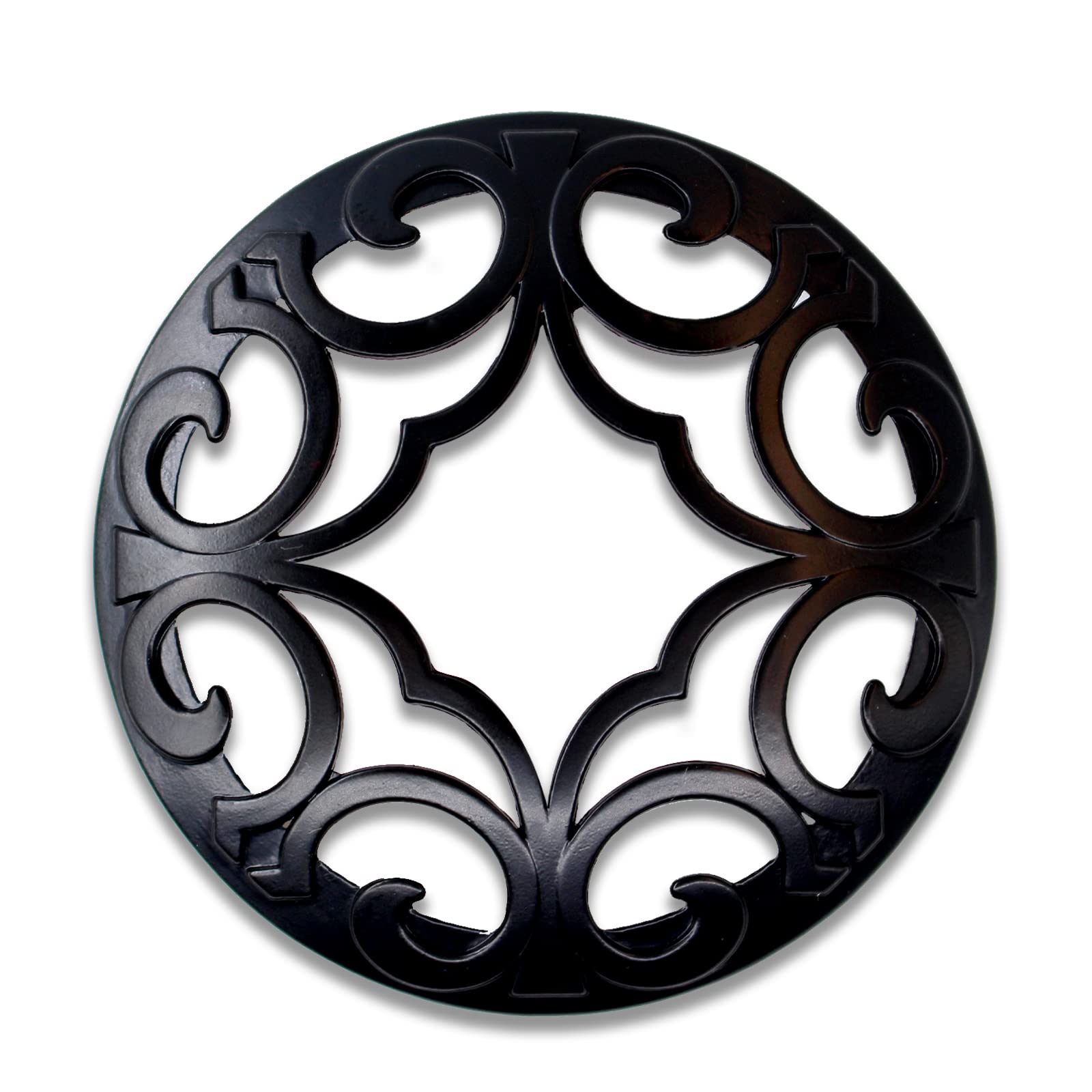 Hion Scented Candle Topper Illuma Lid Jars Cover Shade Sleeves, Help Burn More Evenly, Candle Accessories Decorations Increases Atmosphere Party Gifts for Women(Space Black)