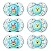 Tommee Tippee Closer to Nature Fun Style Soothie Baby Pacifier, 6-18 Months - Boy, 6 Pack