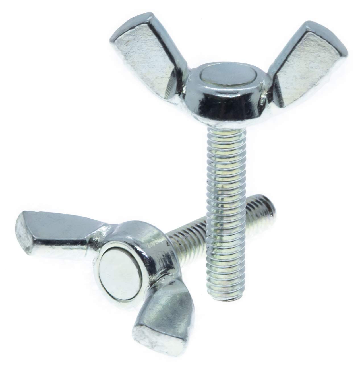 M5 (5mm x 30mm) Butterfly Wing Screws Thumb Screws Wing Bolts Steel (Pack of 10) A06BC