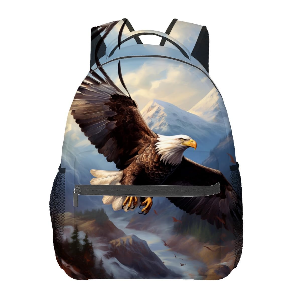 Photo 1 of VANZEV Bald Eagle Backpack Travel Backpacks Laptop Rucksack,School Bookbag for Women Kids Boys Girls,Eagle Back Pack Accessories Bags,Ideal Gifts for Work, Outdoor Adventures