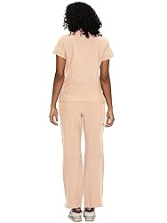 floralhue Scrubs for Women, V-Neck Scrubs Top