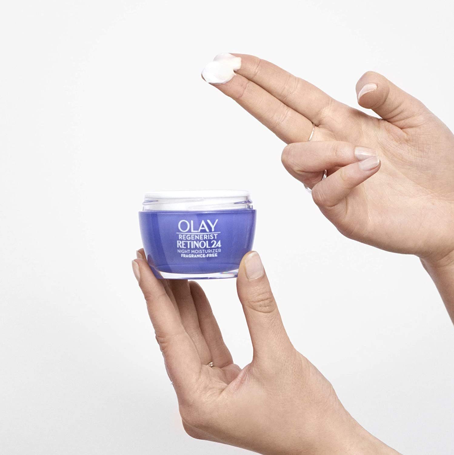 Olay Regenerist Retinol Moisturizer, Retinol 24 Night Face Cream, 1.7oz + Whip Face Moisturizer Travel/Trial Size Bundle: Beauty