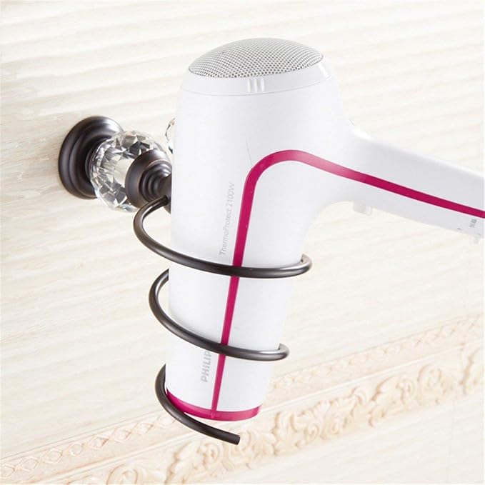 Badaccessoires Sets Im europäischen Stil Schwarz Bronze Crystal Bad