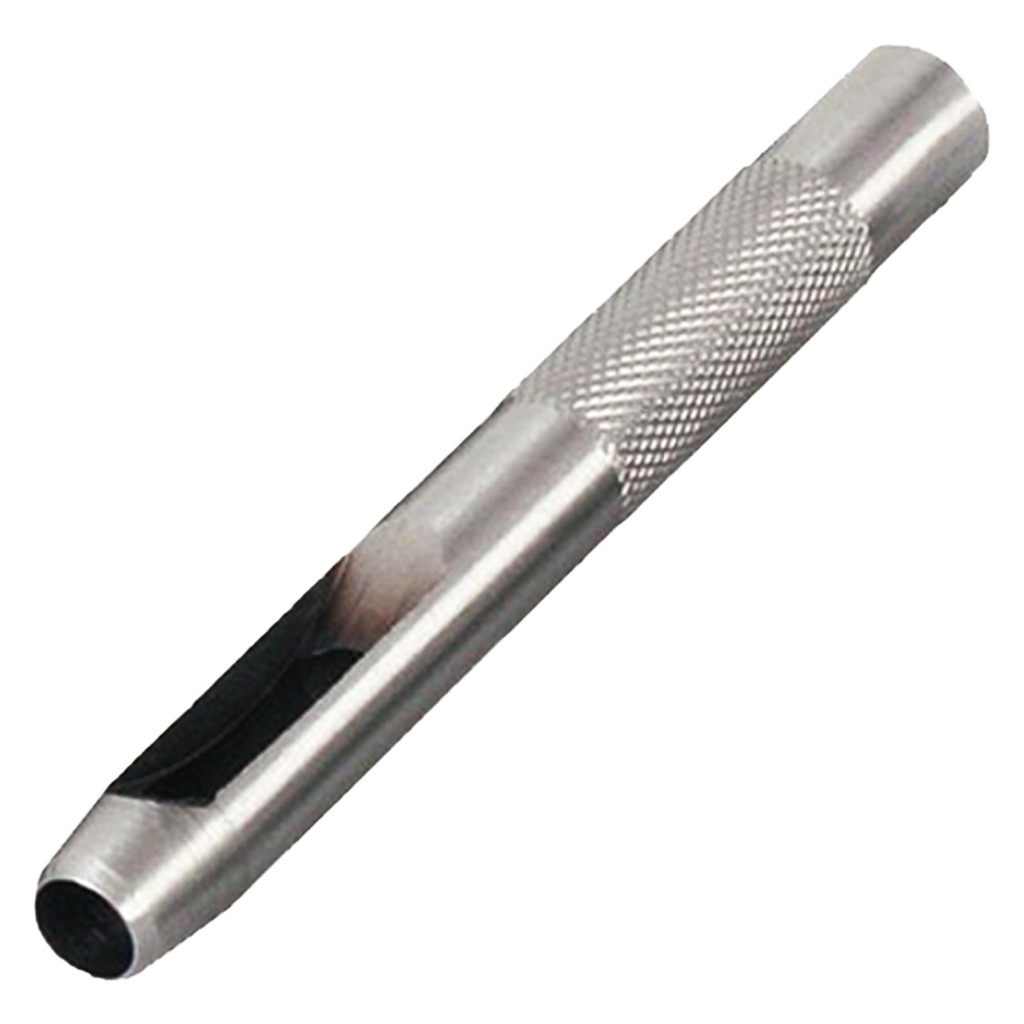 Trimming Shop 12mm Steel Hollow Punch Leather Hole Puncher for Piercing Holes in Leather, Paper, Plastic, Rubber, and Vinyl - Easy, Secure Grip - Precise, Clean Cut