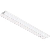 Getinlight 24-inch 3 Color Levels LED Under Cabinet Lighting, Hardwired or Plugged-in, Selectable White 2700K/3000K/4000K, Di