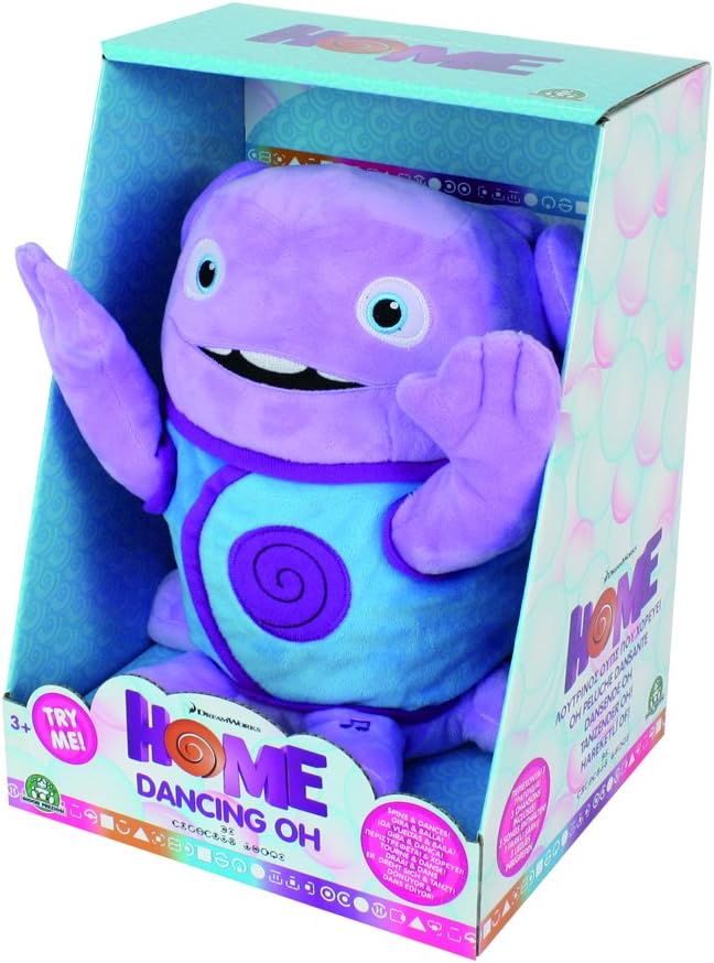 Dreamworks Home Animated Dancing Plush Oh – BigaMart