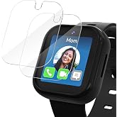 Tiorecime 2 Pack Screen Protector for SyncUP Kids Watch 2, Waterproof HD Clear Tempered Glass Screen Protector, Scratch Resistant Protective Film Compatible with SyncUP Kids Watch 2