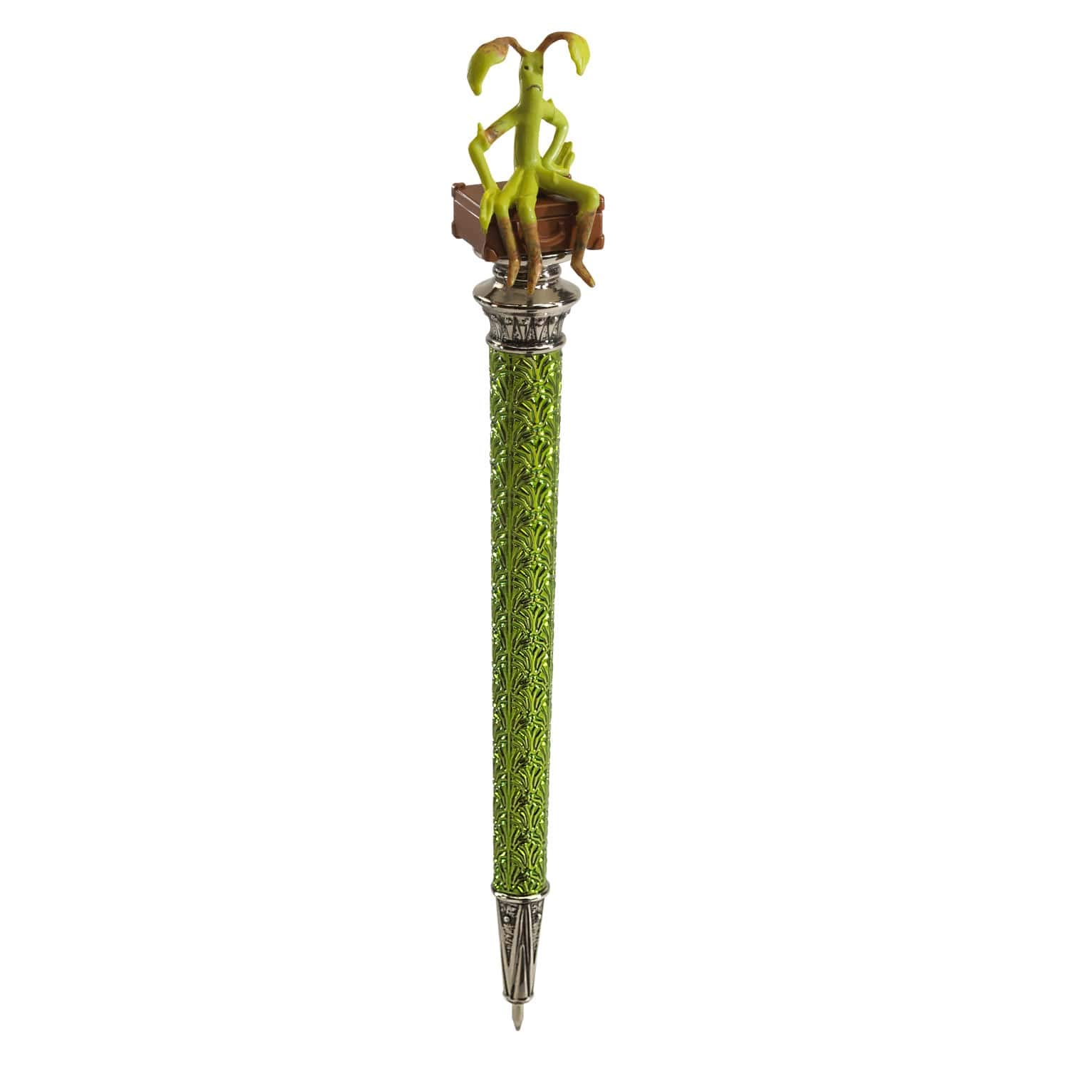 The Noble Collection Fantastic Beasts Bowtruckle Pen - 8in (21cm) Mini Sculpture atop Ballpoint Pen - Officially Licensed Fantastic Beasts Film Set Movie Prop Stationery Gifts