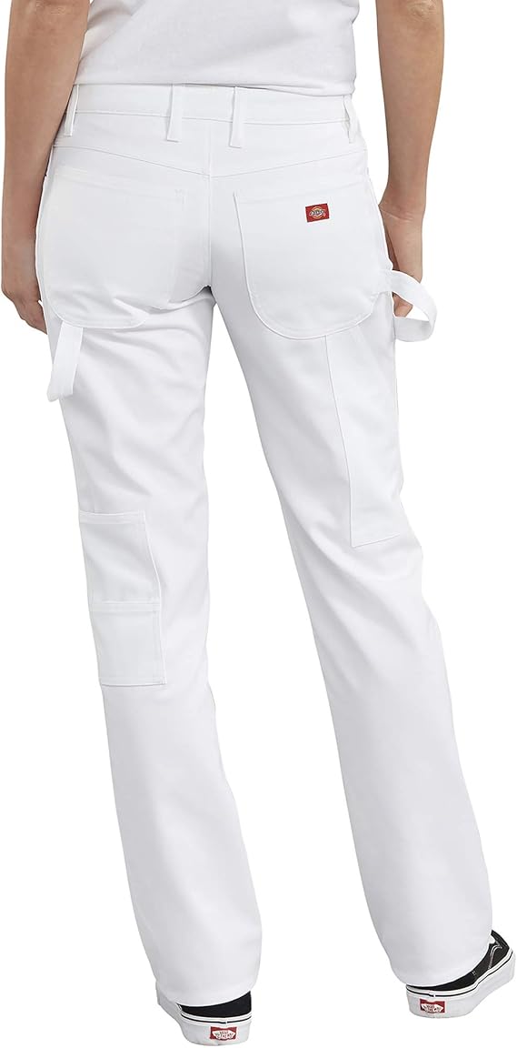 womens white utility pants