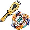 Bey Battle Evolution Blade Turbo Random String Launcher Grip God Bay B-122 Booster Spryzen Geist Fafnir.8' Spinning Top Games & Accessories Bey Burst Gaming Tops Battling Gyro Starter Set Gift for Boy