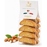 Italian Almond Biscotti | Made in Tuscany, Italy | Belli Traditional Semi Soft Biscuits