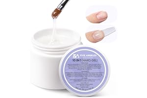 Five Angeles Clear Apex Building Gel Nail Thickening Enhancement,Self-leveling Nail Sculpting Builder in a Bottle,Nail Strengthener Extension Gel,Soak off Removal