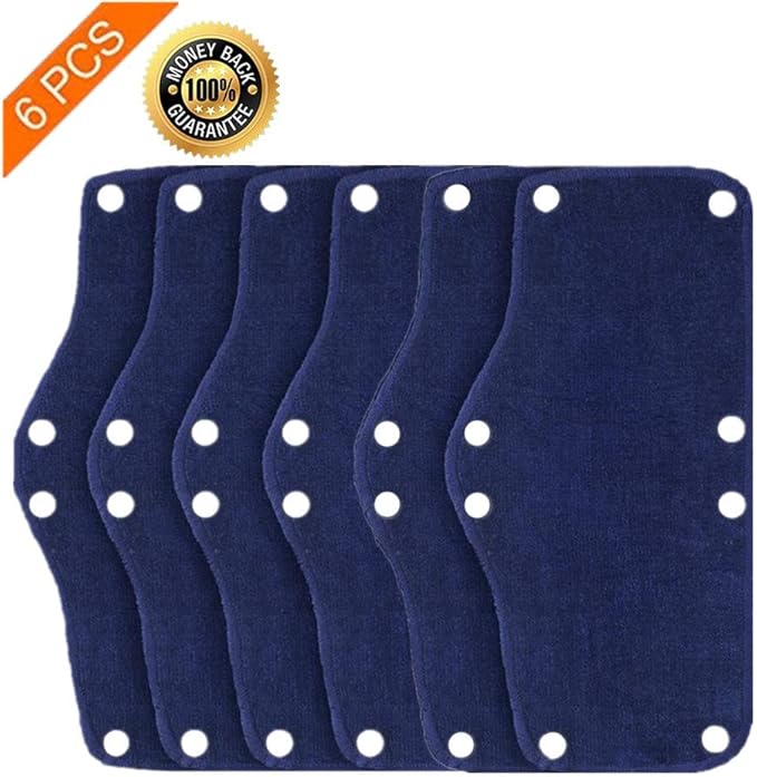 6PCS Hard Hat Sweatband, Cotton Hard Hat Liner, Reusable hardhat