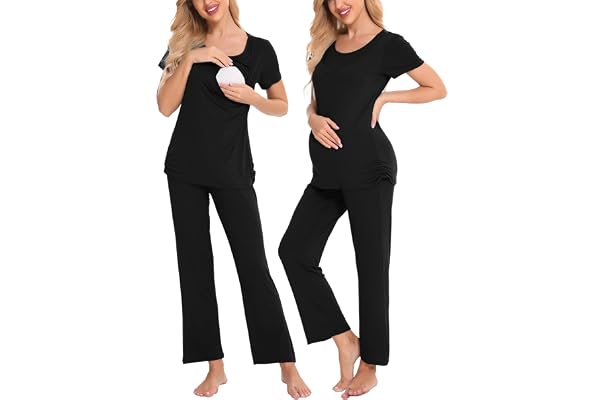 Comprar Verano Camisón Pijama Posparto, Lactancia, Alimentación de Verano  de dibujos animados de Manga Corta Casual y Simple Delgada de Maternidad  Embarazo \\ Outlet \u003e www.medicinaesteticaeb.cl