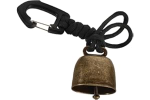 Abaodam Vintage Iron Bear Bell for Hiking and Outdoor Use, Loud Noise Maker for Scaring Away Dangerous