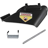 731-07131 Lawn Mower Side Discharge Chute, Compatible with MTD, Cub Cad, Craftsman, Murray Hand-Pushed Lawn Mower, Also for Troy Bilt Mower TB110, TB130, TB200, TB230, TB240, etc, Replaces 731-7131