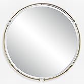 Uttermost 08216 Wesley - Round Mirror-38.25 Inches Tall and 38.25 Inches Wide
