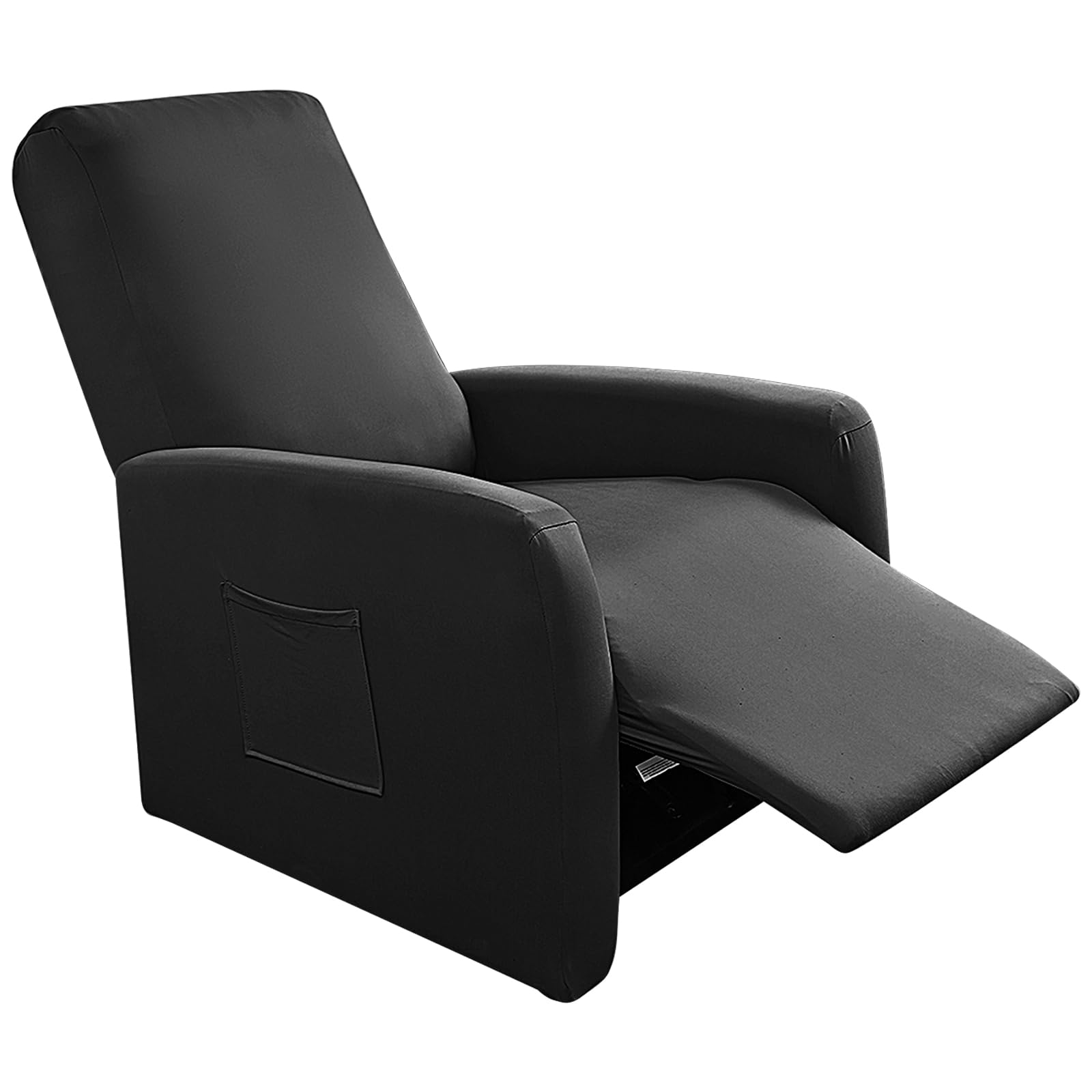 Photo 1 of FUANGUI Recliner Chair Cover 4 Pieces, Small Recliner Cover for Recliner Chair, Stretch Lazy Boy Recliner Cover, Recliner Sofa Slipcover with Pockets, Furniture Protector for Living Room, Pets, Kids