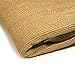 ALEKO PLK0505BE Pet Dog Kennel Sun Shade Cover Weather Protection with Aluminum Grommets 5 x 5 Feet Beige