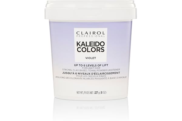 Clairol Professional Kaleidocolors Powder Lightener for Hair Highlights, Lightening, and Toning