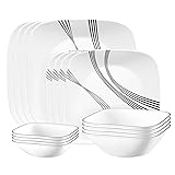 Corelle Urban Arc 16pc, Service for 4, Dinnerware