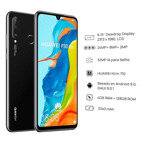 Huawei P30 Lite (128GB, 4GB RAM) 6.15