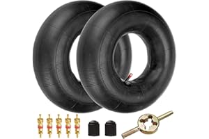 FVRITO 19X7-8 19X7.00-8 20X7-8 Inner Tube for ATV Quad 4 Wheeler Go Kart Baja Warrior Mini Bike Lawn Tractor Snow Blower Golf Cart Garden Trailer Heavy Duty Lawn Mower 2 Pack