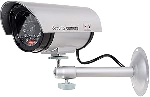 WALI Bullet Dummy Fake Surveillance Security CCTV Dome Camera (TC-S1)
