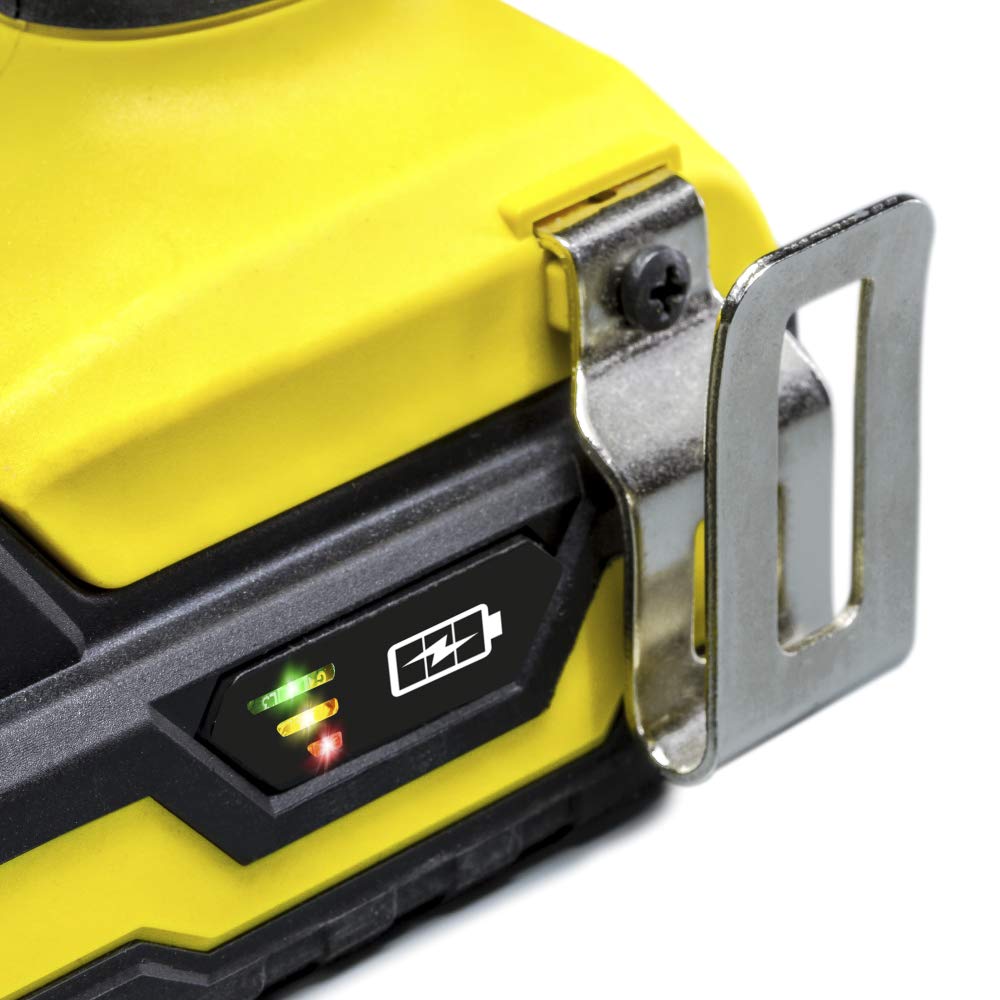 TROTEC Akku-Schlagschrauber PIDS 10‑20V Stufenlose Drehzahlsteuerung Drehschlagfunktion zum Eindrehen und Lösen von Schrauben und Muttern 20V starker Lithium-Ion-Akku 0-3.600 min-1 5