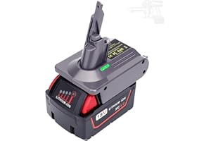 ELEFLY V7 Battery Adapter for V7 Series Vacuum Cleaners, Compatible with Milwaukee M18 Battery to Replacement for V7 Battery V7 Animal V7 Absolute V7 Motorhead V7 Trigger (V7 Adapter Only)