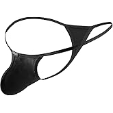 iKingsky Men's Pouch G-string Underwear Sexy Low Rise Thong Panties