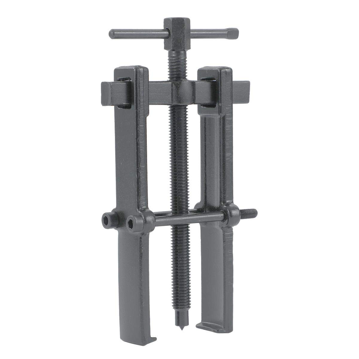 KATSU Two Jaw Gear Bearing Puller 8 Inch (70 x 120mm), Thin Claws Carbon Steel Twin Legs Puller Removal Hand Tool for Car Motorcycle Auto Reparing 450494
