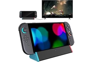 SIWIQU for Nintendo Switch 2 Dock Station, Portable TV Docking Station Replacement with 4K@120Hz HDMI Adapter/2 USB Port/Type