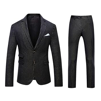 2 Pcs Costume En Cérémonie Mariage élégant Veste Et Pantalon