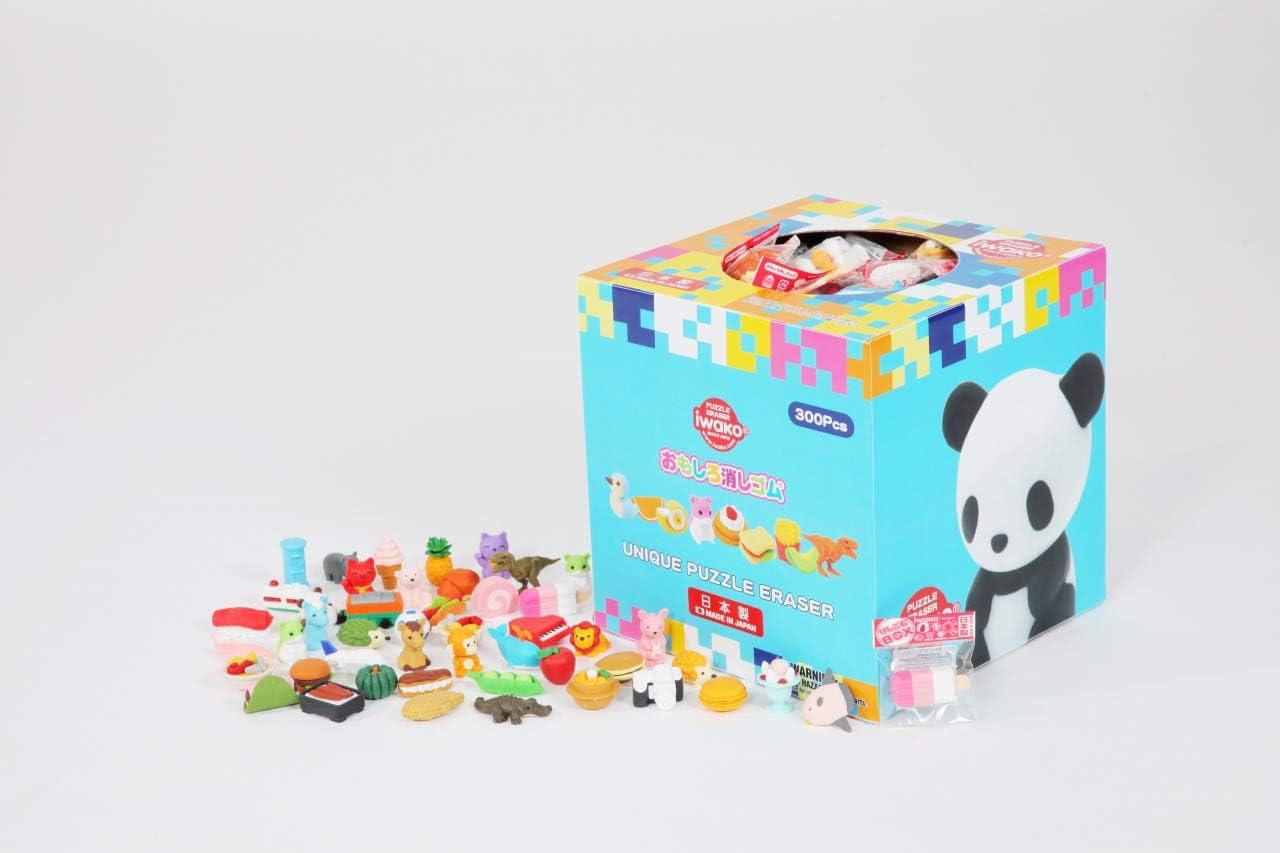 Eraser Box 300 Pieces by Eraser Iwako Toys & Games